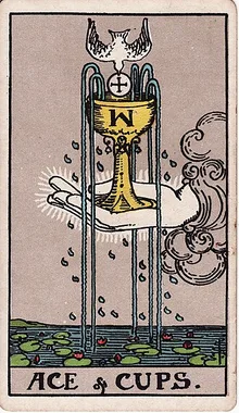 Kupa Ası Tarot Kartı