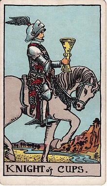 Kupa Şövalyesi Tarot Kartı