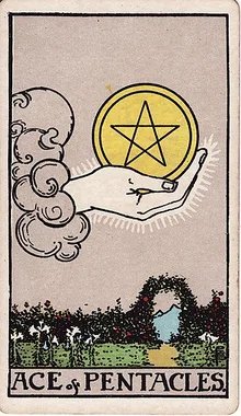 Tılsım Ası Tarot Kartı