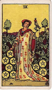 Tılsım Dokuzlusu Tarot Kartı