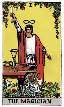 I. Büyücü Tarot Kartı
