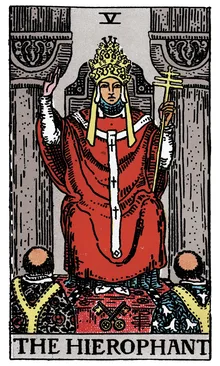 V. Aziz Tarot Kartı