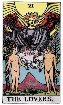 VI. Aşıklar Tarot Kartı