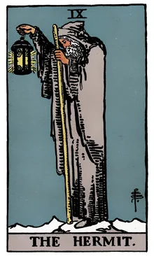 IX. Ermiş Tarot Kartı