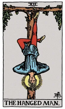 XII. Asılan Adam Tarot Kartı