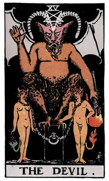 XV. Şeytan Tarot Kartı