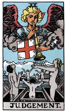 XX. Mahkeme Tarot Kartı
