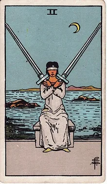 Kılıç İkilisi Tarot Kartı