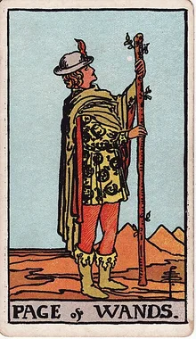Değnek Prensi Tarot Kartı